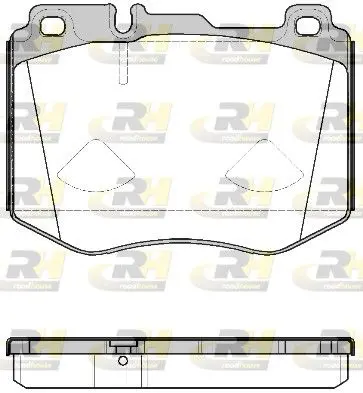 Handler.Part Brake pad set, disc brake ROADHOUSE 2160400 1