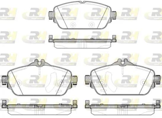 Handler.Part Brake pad set, disc brake ROADHOUSE 2159208 1