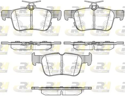 Handler.Part Brake pad set, disc brake ROADHOUSE 2155112 1