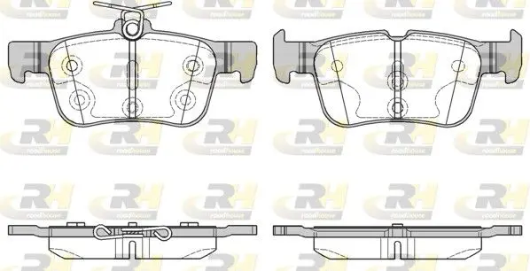 Handler.Part Brake pad set, disc brake ROADHOUSE 2155100 1