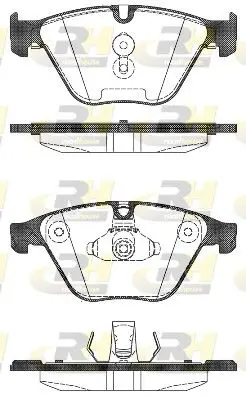 Handler.Part Brake pad set, disc brake ROADHOUSE 2149600 1