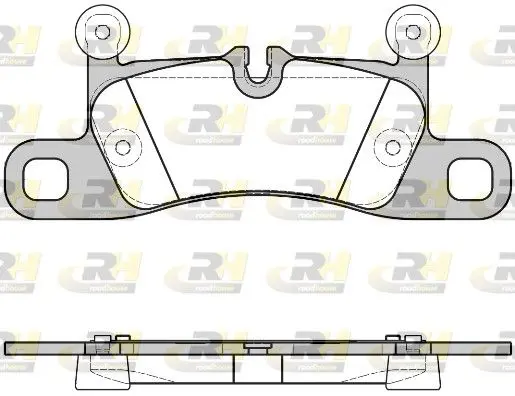 Handler.Part Brake pad set, disc brake ROADHOUSE 2137940 1