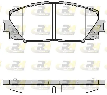 Handler.Part Brake pad set, disc brake ROADHOUSE 2122410 1