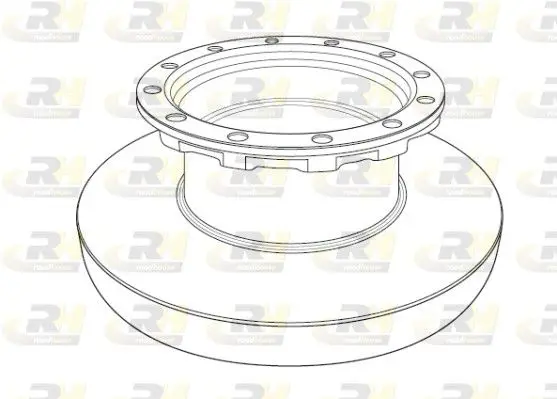 Handler.Part Brake disc ROADHOUSE NSX119610 1