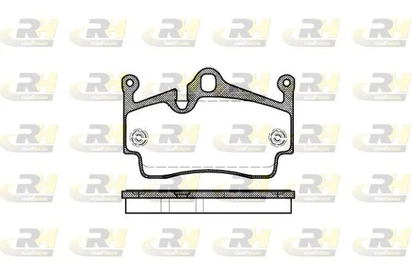 Handler.Part Brake pad set, disc brake ROADHOUSE 2119100 1