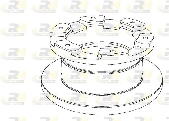 Handler.Part Brake disc ROADHOUSE NSX118110 1