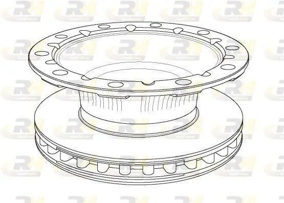 Handler.Part Brake disc ROADHOUSE NSX117020 1