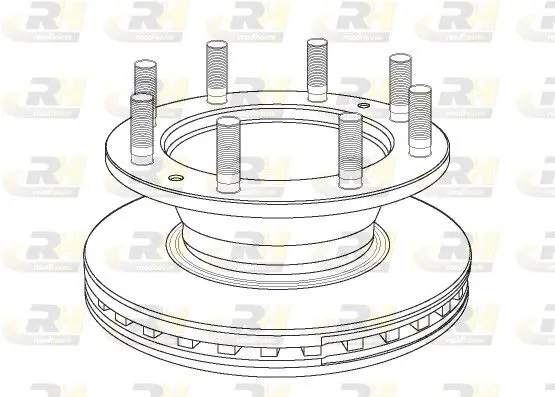 Handler.Part Brake disc ROADHOUSE NSX116720 1