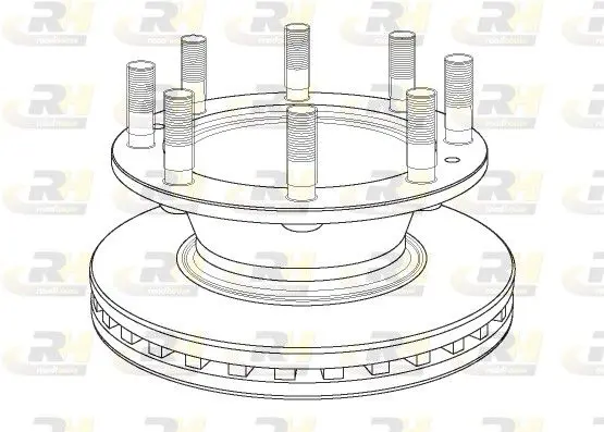 Handler.Part Brake disc ROADHOUSE NSX116320 1