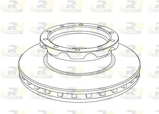 Handler.Part Brake disc ROADHOUSE NSX105020 1