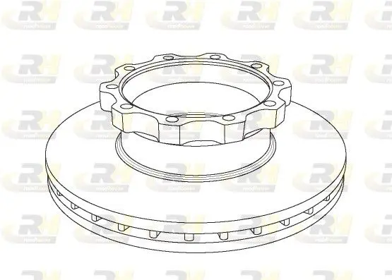 Handler.Part Brake disc ROADHOUSE NSX104420 1