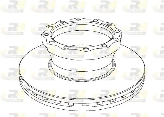 Handler.Part Brake disc ROADHOUSE NSX104320 1