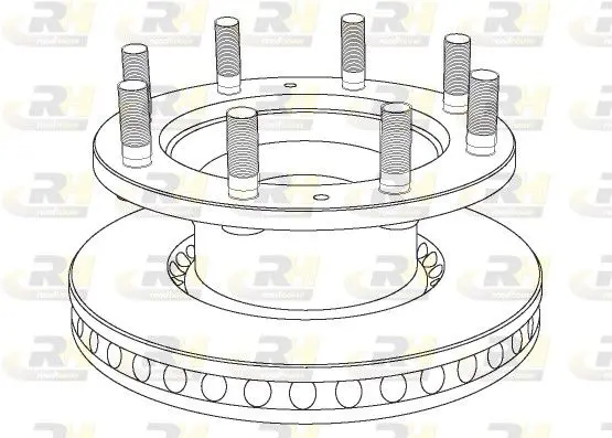 Handler.Part Brake disc ROADHOUSE NSX102120 1