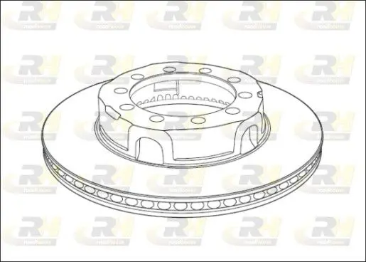 Handler.Part Brake disc ROADHOUSE NSX101720 1