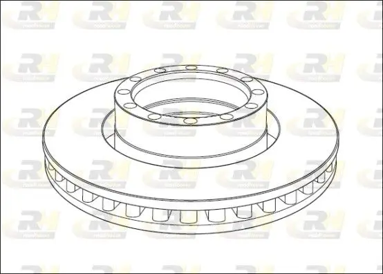 Handler.Part Brake disc ROADHOUSE NSX101520 1