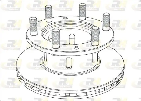 Handler.Part Brake disc ROADHOUSE NSX100120 1