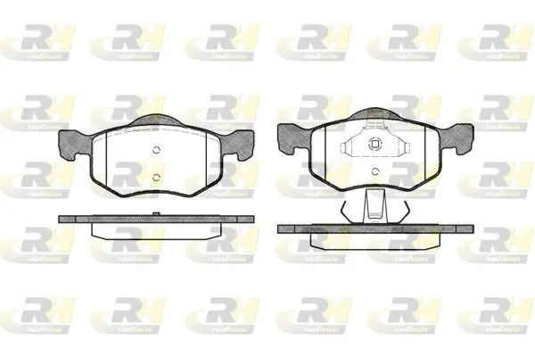 Handler.Part Brake pad set, disc brake ROADHOUSE 280200 1