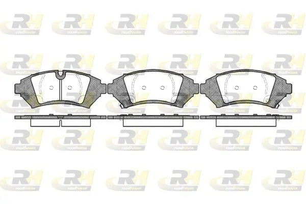 Handler.Part Brake pad set, disc brake ROADHOUSE 264112 1