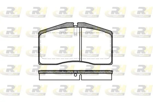 Handler.Part Brake pad set, disc brake ROADHOUSE 244800 1