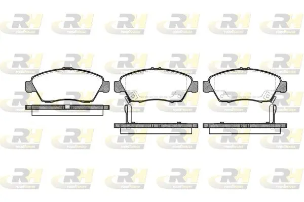 Handler.Part Brake pad set, disc brake ROADHOUSE 241802 1