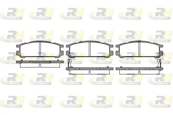 Handler.Part Brake pad set, disc brake ROADHOUSE 234202 1