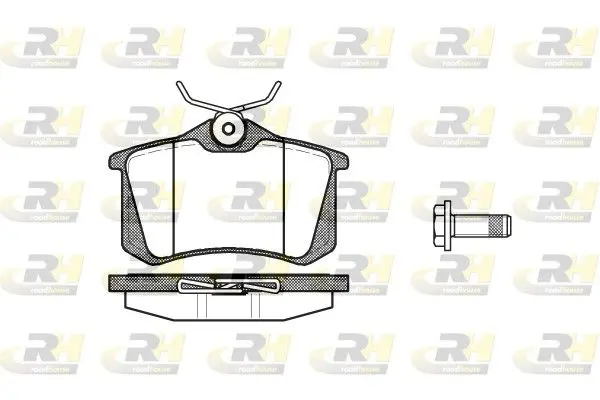 Handler.Part Brake pad set, disc brake ROADHOUSE 226305 1