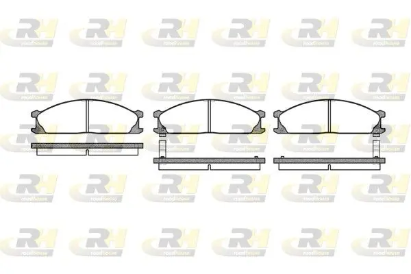 Handler.Part Brake pad set, disc brake ROADHOUSE 223602 1