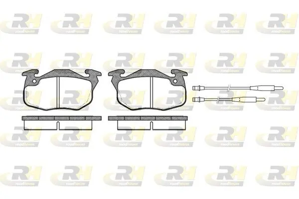 Handler.Part Brake pad set, disc brake ROADHOUSE 219234 1