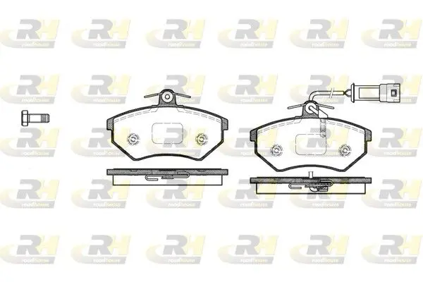 Handler.Part Brake pad set, disc brake ROADHOUSE 213452 1