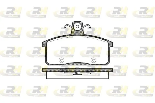 Handler.Part Brake pad set, disc brake ROADHOUSE 212850 1