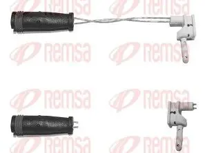 Handler.Part Warning contact, brake pad wear REMSA 001039 1