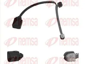 Handler.Part Warning contact, brake pad wear REMSA 001041 1