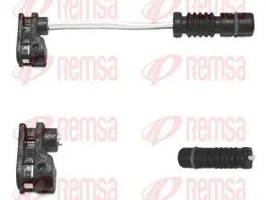 Handler.Part Warning contact, brake pad wear REMSA 001059 1