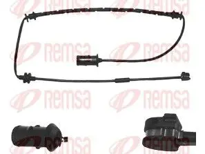 Handler.Part Warning contact, brake pad wear REMSA 001061 1