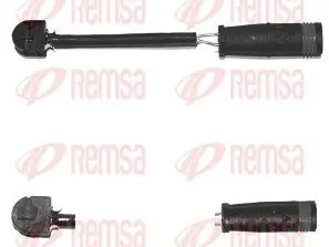 Handler.Part Warning contact, brake pad wear REMSA 001062 1