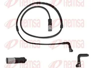 Handler.Part Warning contact, brake pad wear REMSA 001080 1