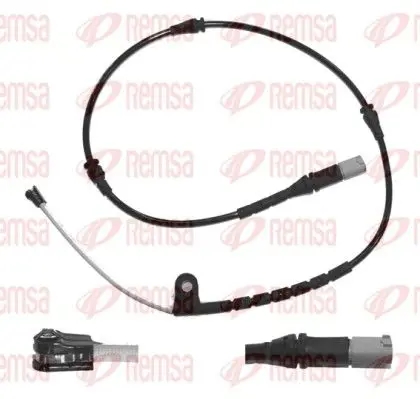 Handler.Part Warning contact, brake pad wear REMSA 001116 1