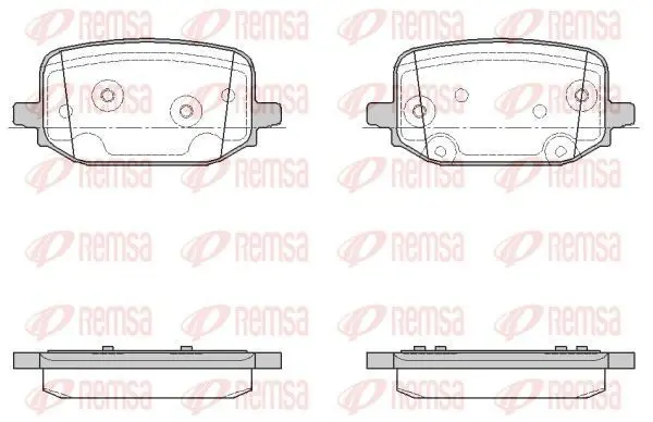 Handler.Part Brake hose REMSA 193400 1