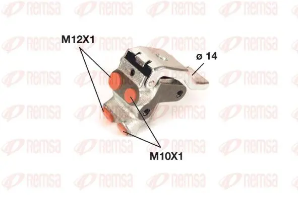 Handler.Part Brake power regulator REMSA C180031 1