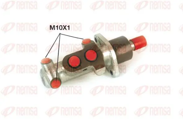 Handler.Part Brake master cylinder REMSA C102081 1