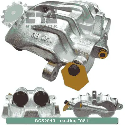 Handler.Part Brake caliper ERA BC52843 1