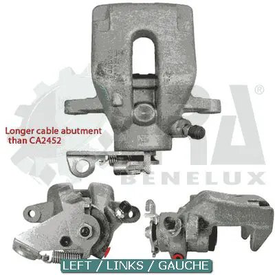 Handler.Part Brake caliper ERA BC53871 1