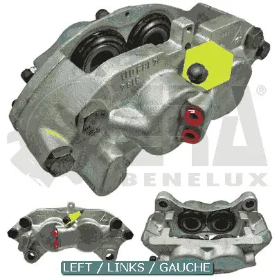 Handler.Part Brake caliper ERA BC60802 1