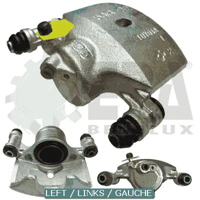 Handler.Part Brake caliper ERA BC61861 1