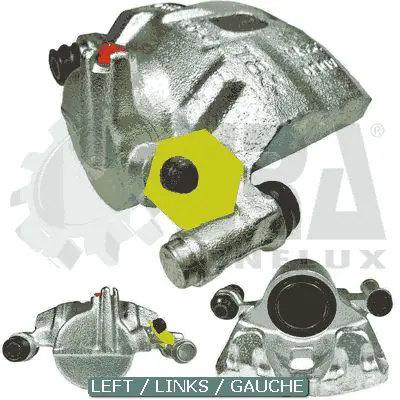 Handler.Part Brake caliper ERA BC61966 1