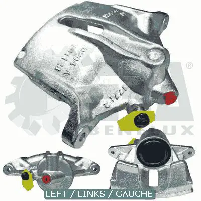 Handler.Part Brake caliper ERA BC62978 1