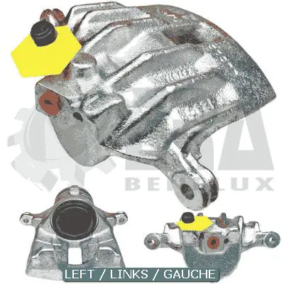 Handler.Part Brake caliper ERA BC63035 1