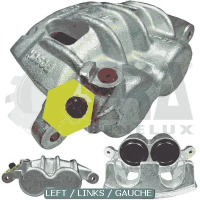 Handler.Part Brake caliper ERA BC63137 1