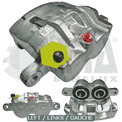 Handler.Part Brake caliper ERA BC63299 1