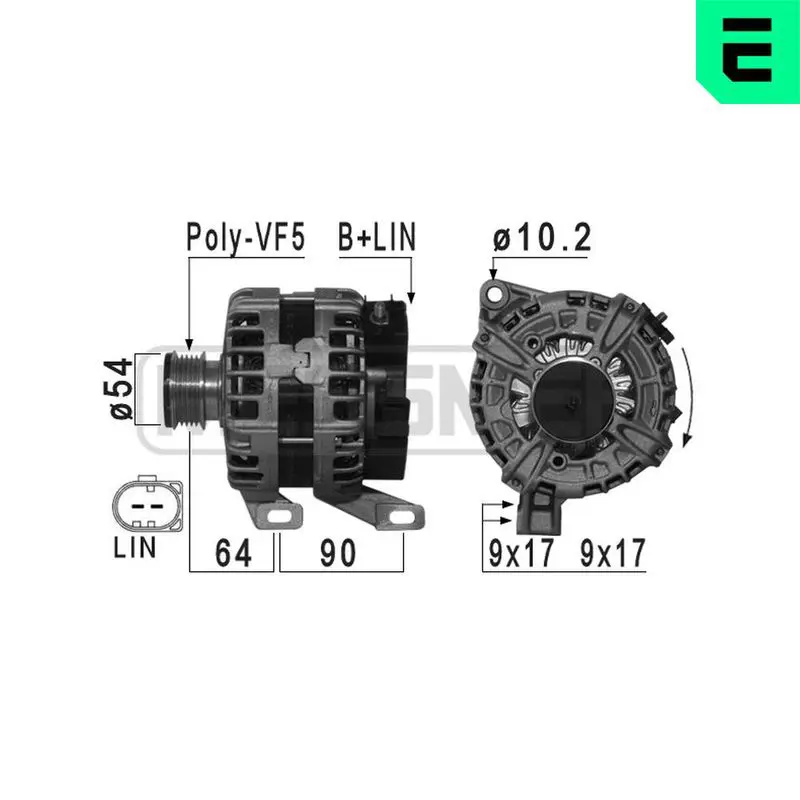 Handler.Part Alternator ERA 209032 1